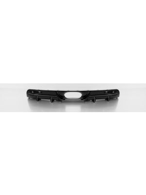 ABS Heckdiffusor-Einsatz für Original-Heckschürze Skoda Octavia III RS/vRS Facelift, schwarz glänzend