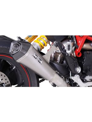 HYPERCONE, slip on (muffler with connecting tube), titanium, 65 mm, Race (no EEC)
