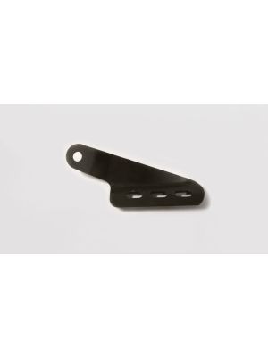 Optionaler Halter schwarz für Komplettanlage (Soziusfußraste entfällt)